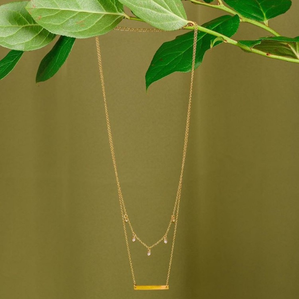 Causebox Fosterie Gold Necklace